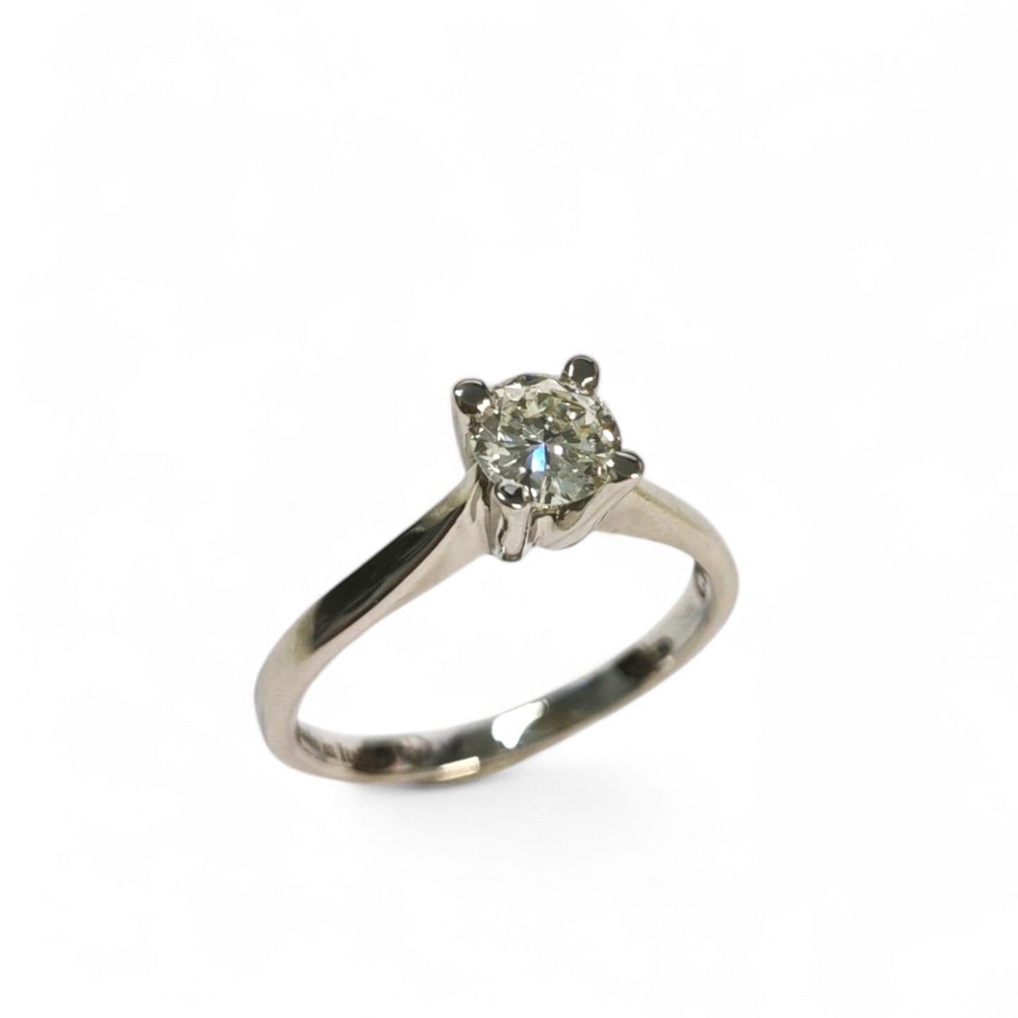 Anello Solitario con Diamante Giza CT 0.58 VS1 E