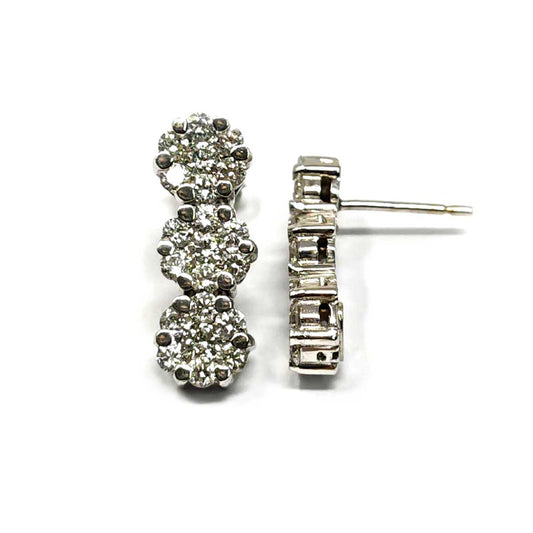 Orecchini Trilogi Rosetta Battuta CT 1.68