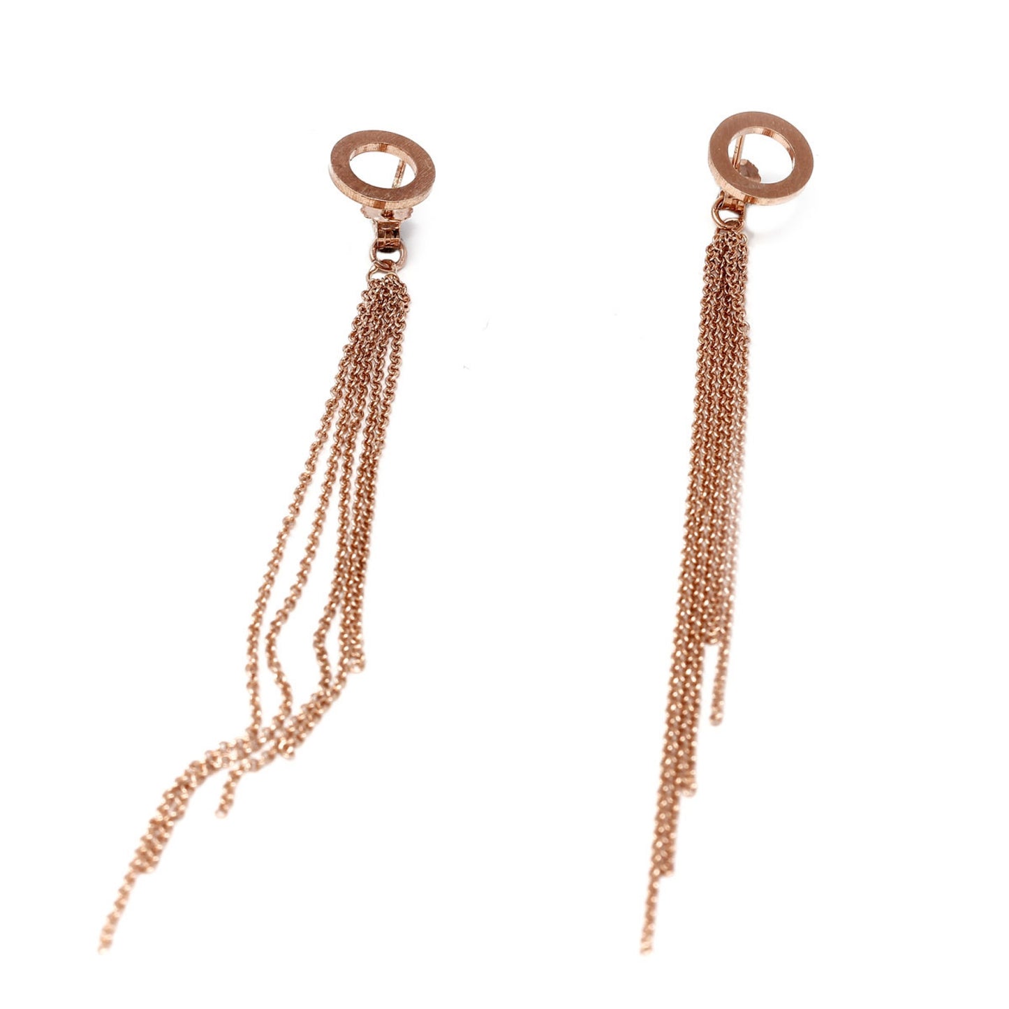 Orecchini Pendenti in Argento 925 Rosa
