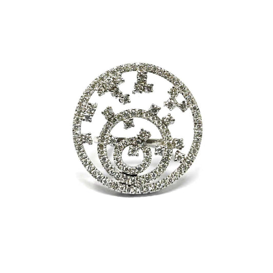 Anello Cerchio di luce con diamanti CT 1.74