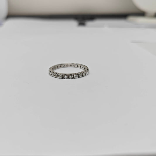 Anello Riviera con Diamanti CT 0.78