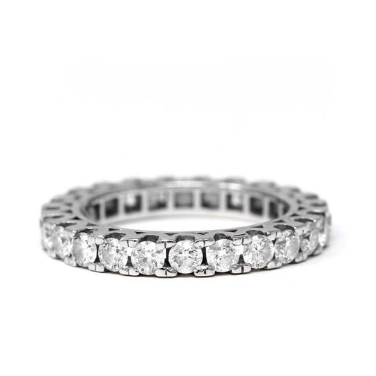 Anello Riviera con 24 Diamanti CT 2.03