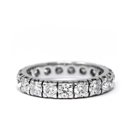 Anello Riviera con 19 Diamnti CT 3.42