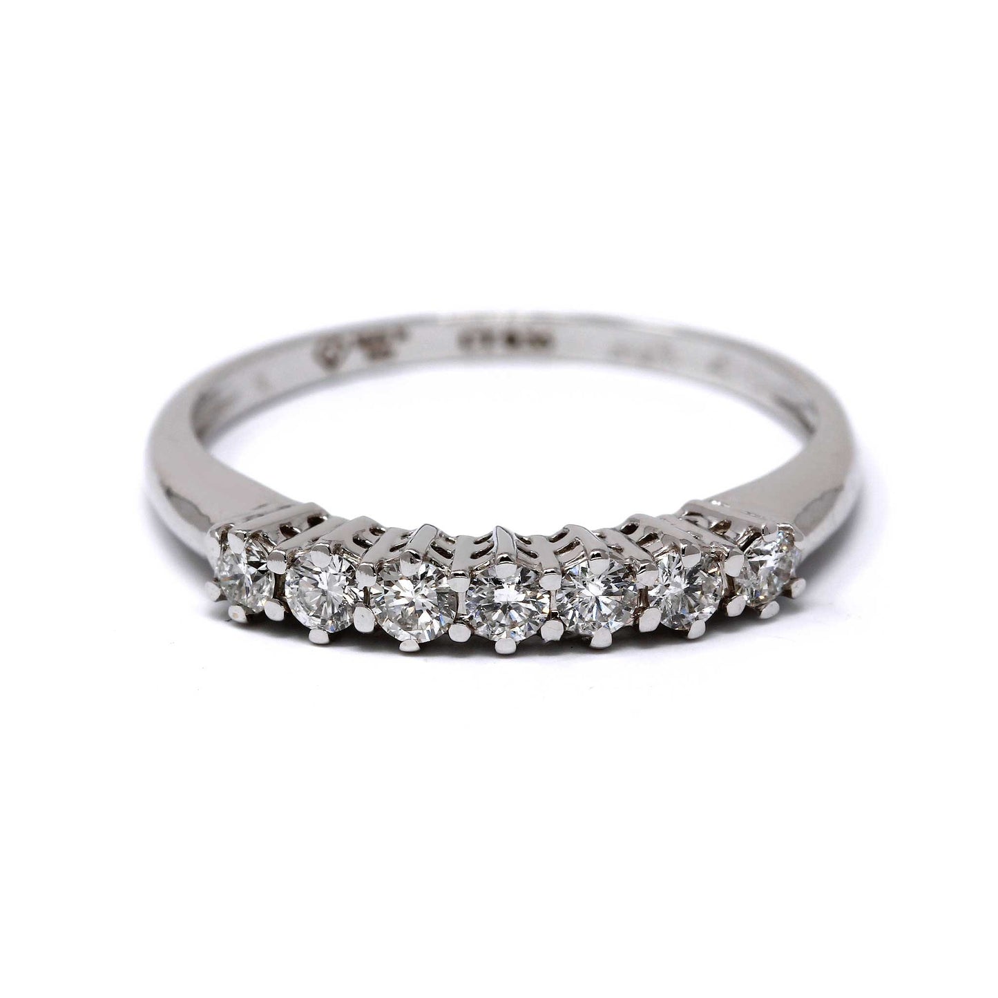 Anello Veretta con Diamanti CT 0.35 VS1 F Made in Italy
