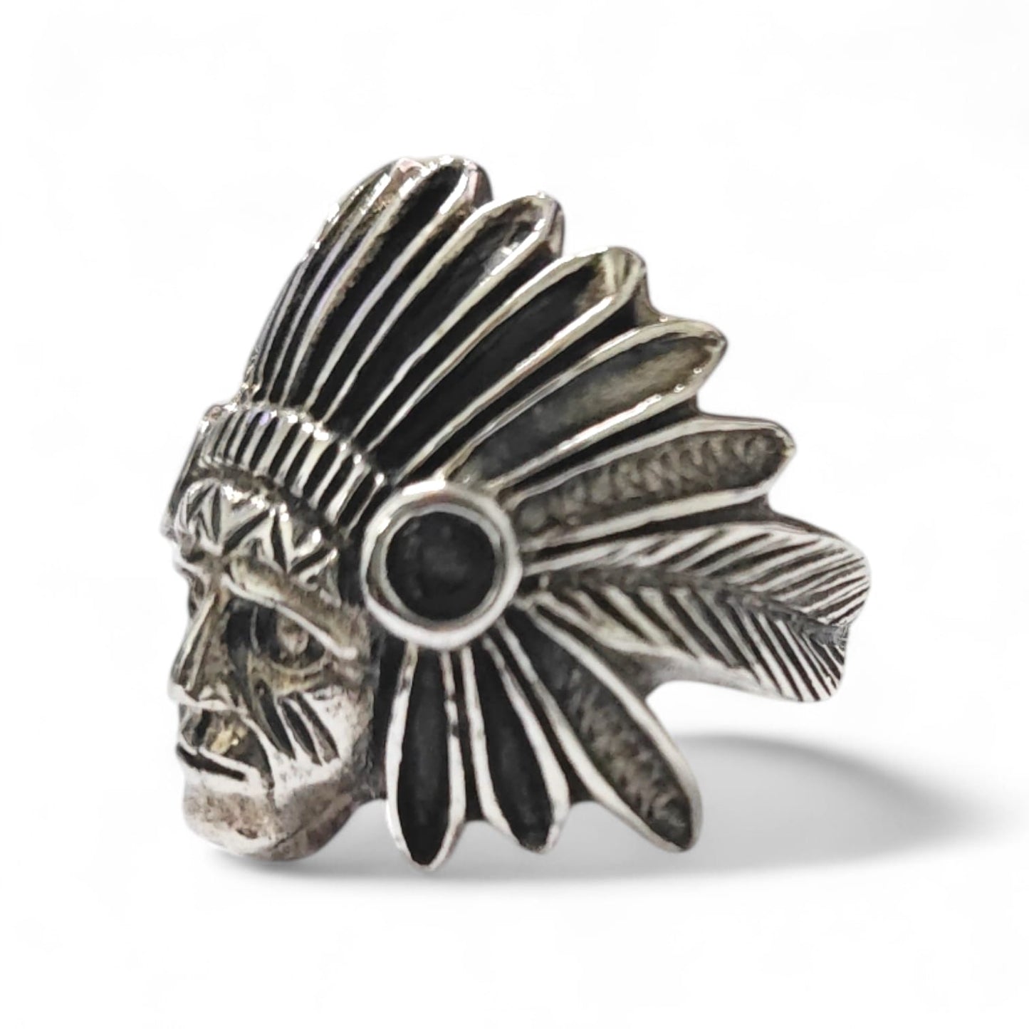 Anello Indiano in Argento 925 mis 22