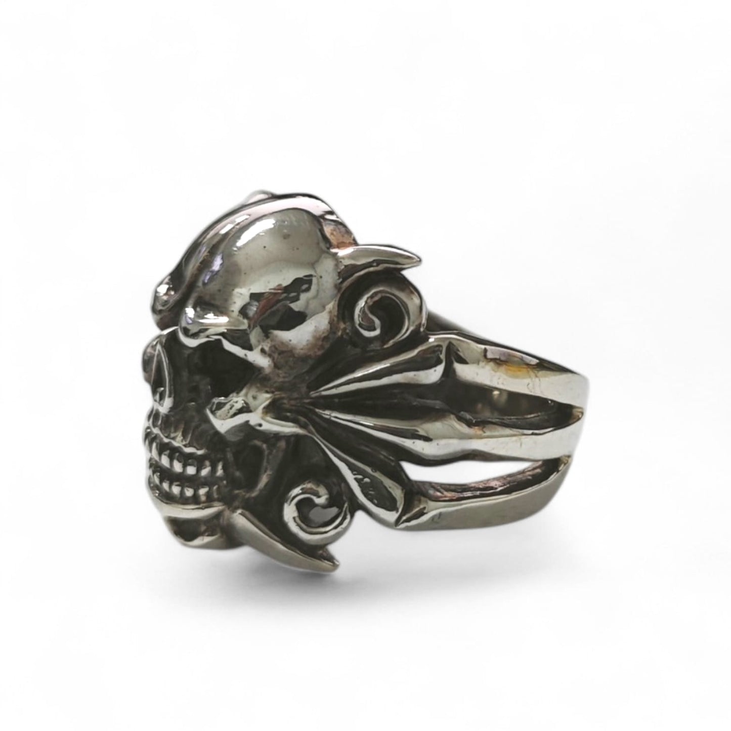 Anello Teschio in Argento 925 mis 16