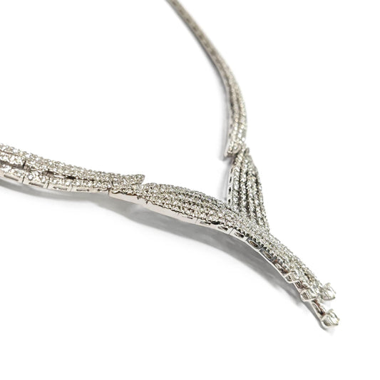 Girocollo Cascata di Diamanti CT 9.00 VVS IF F
