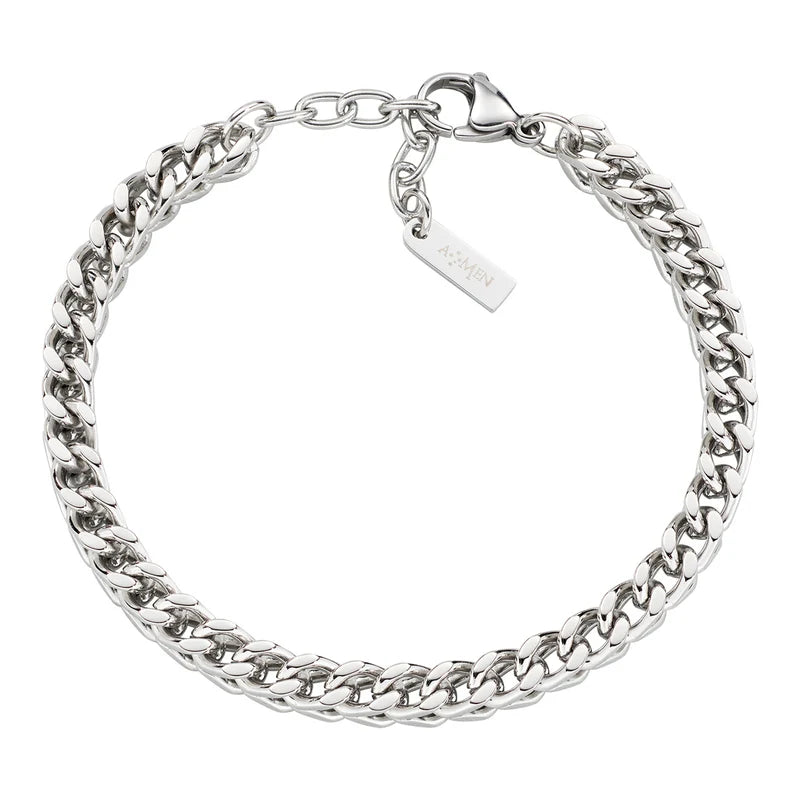 Bracciale Catena Grumetta in Acciaio Ref. ACBR105