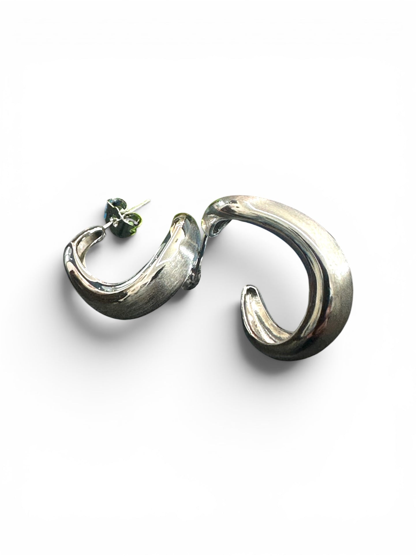 Orecchini Satinati in Bronzo