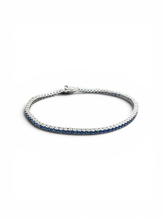 Bracciale Tennis Colorati in Argento 925 con Zirconi Colorati
