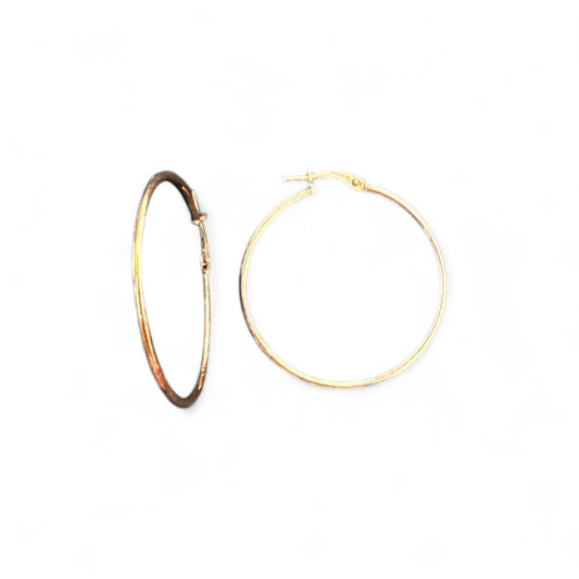 Orecchino Cerchio Rosato CM 3