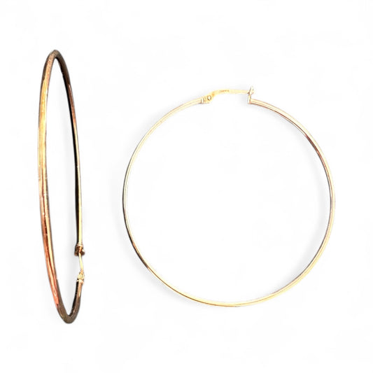 Orecchino Cerchio Rosato CM 5