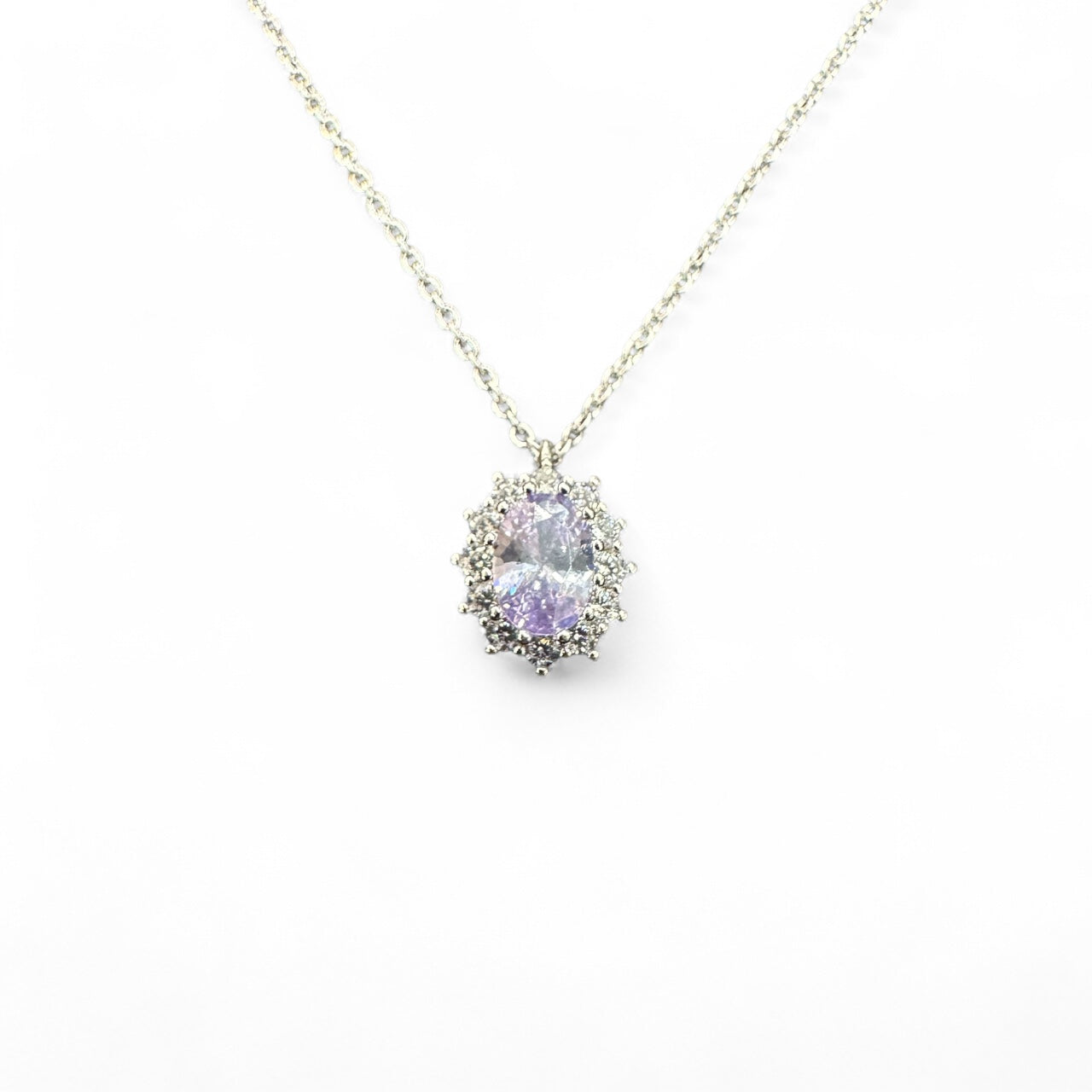 Pendente in Argento 925 Cestello con Zircone Colorato Diverse Varianti