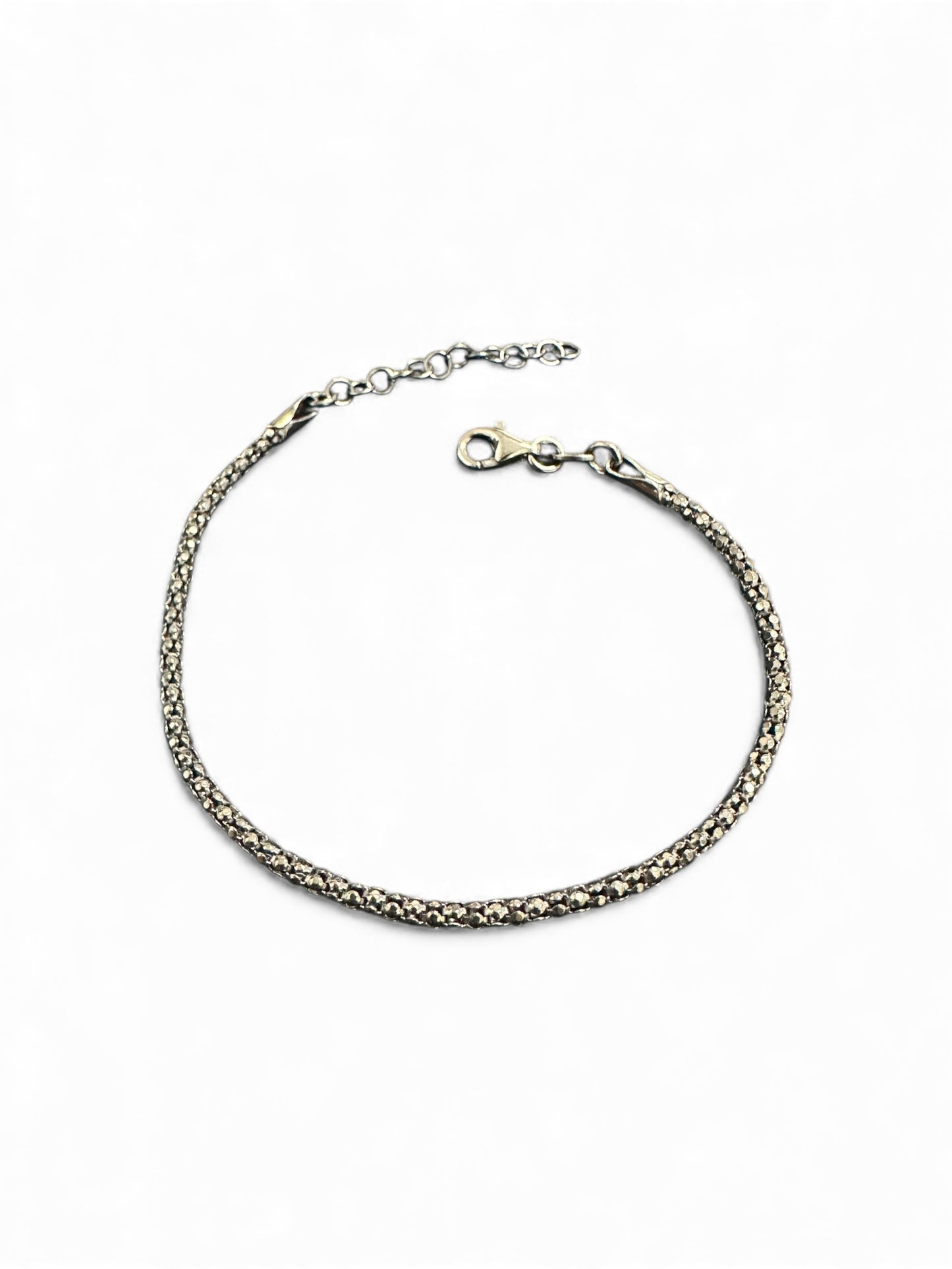 Bracciale Maglia Serpente in Argento