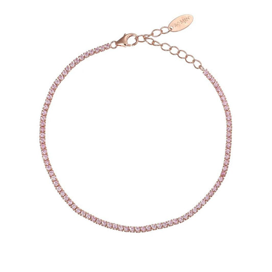 Bracciale Tennis Mania Rosé con Zirconi Rosa Ref.BT1RRO17