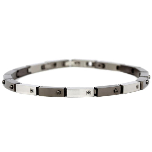 Bracciale Uomo Bikkembergs con Diamanti CT 0.03