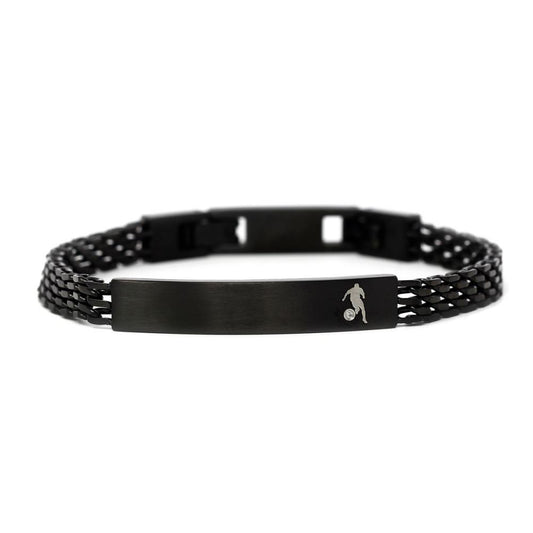 Bracciale Uomo Maglia Milano con Diamante Bikkembergs