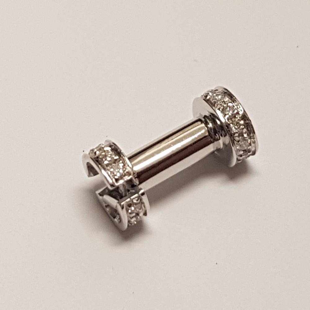 Chiusura per Filo di Perle con Diamanti