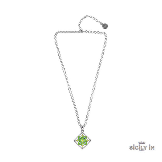 COLLANA IN METALLO ANALLERGICO CON 1 CHARM - CL115B