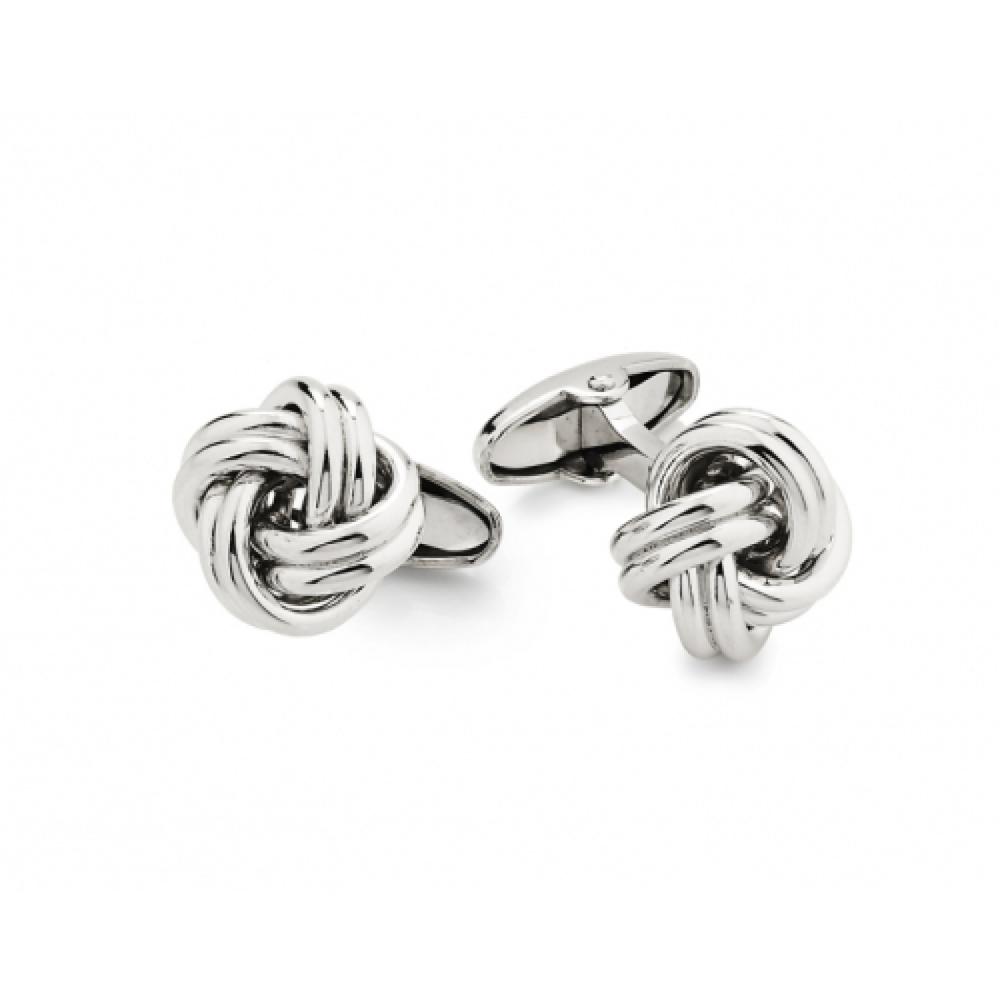 Gemelli in argento bianco UNOAERRE Rif. 5455