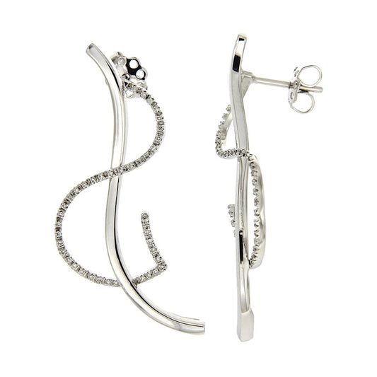 Orecchini in oro con Diamanti CT 0.26