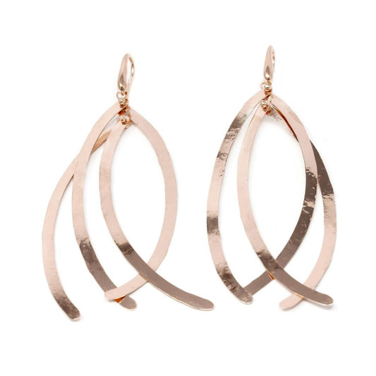 Orecchini Pendenti in Argento 925 Rosa