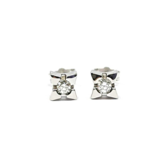 Orecchini Punto luce con Diamanti CT 0.20