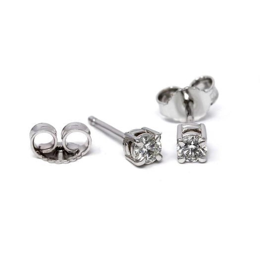 Orecchini Punto Luce con Diamanti CT 0.62