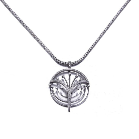 Pendente Albero con Diamanti CT 0.75 Collezione S.Dali
