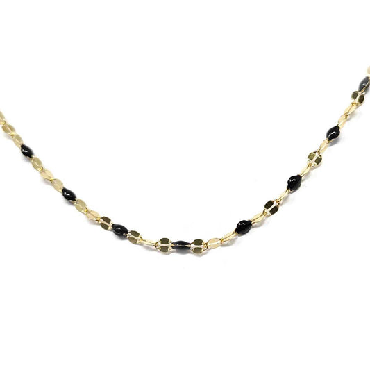 Girocollo con ovali smaltati di vari colori