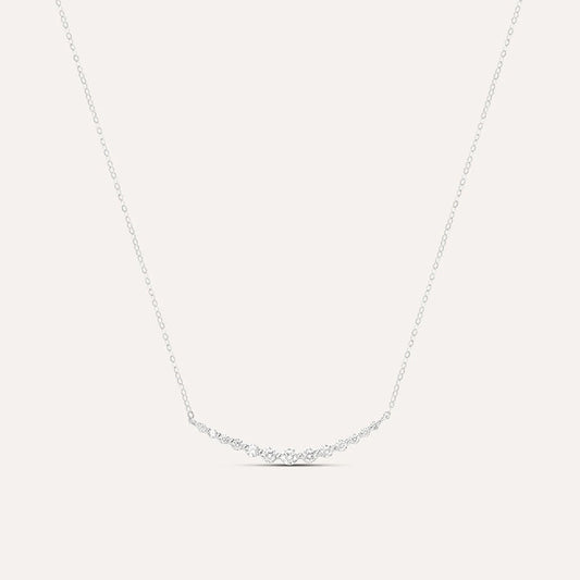 Collana Claire Oro Bianco Cubic Zirconia Ref. 1426774