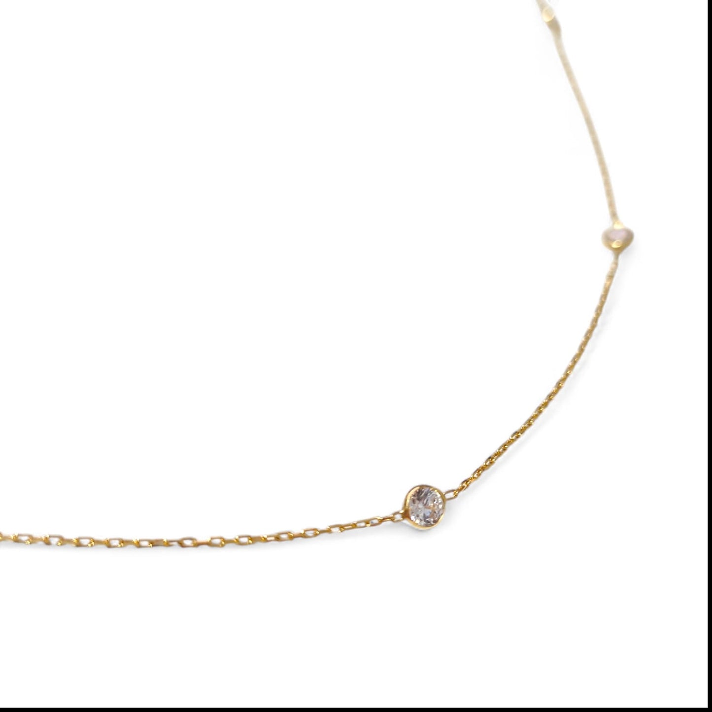 Collana Punto Luce in Argento 925 – Minimal Chic