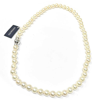 Filo di Perle Mikimoto 7.5/7 mm con Chiusura in Oro