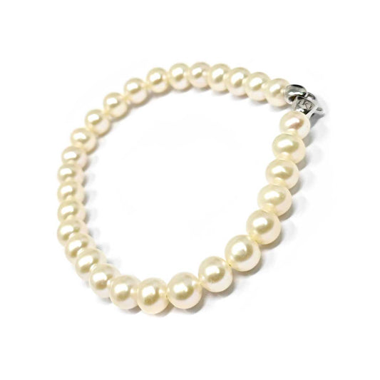 Bracciale di perle di acqua dolce 6,5/7