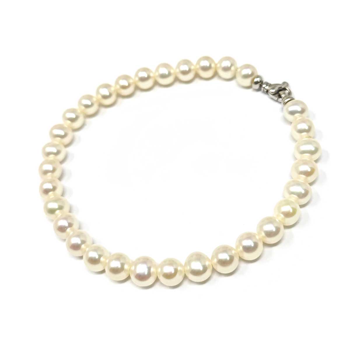 Bracciale di Perle Freshwater 5.5/6  mm