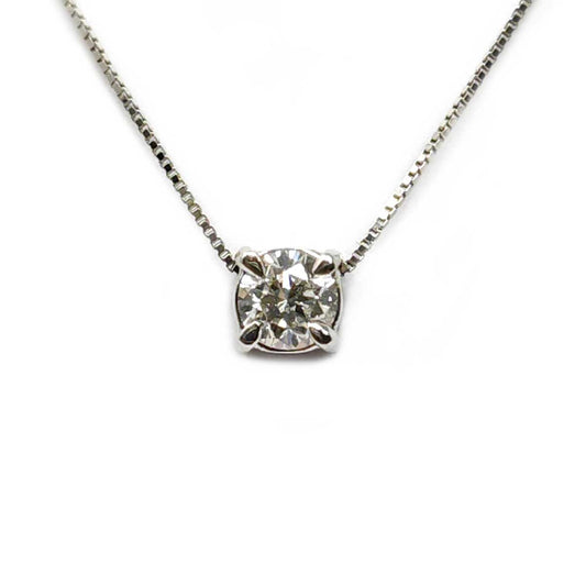 Pendente Punto Luce con Diamante CT 0.14 VS1 F