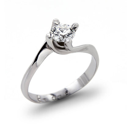Anello Solitario Linea Valentino con Diamante CT 0.73