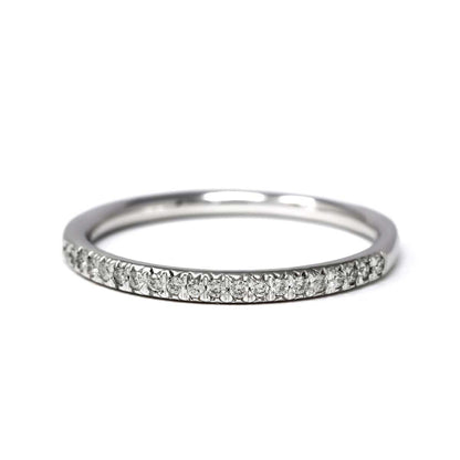 Anello Veretta con Diamanti CT 0.12