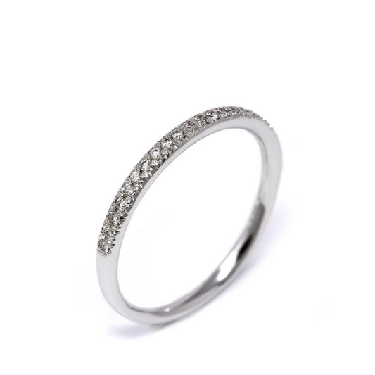 Anello Veretta con Diamanti CT 0.30