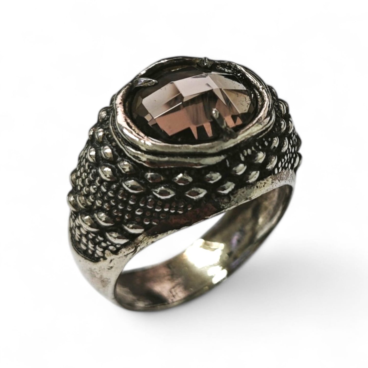 Anello intarsio autunnale in Argento 925 MIS 24