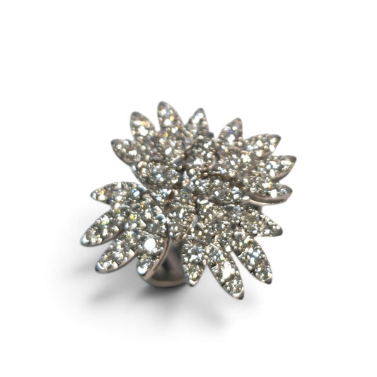Anello Fantasia in Oro Bianco 18kt con Diamanti CT 1.78