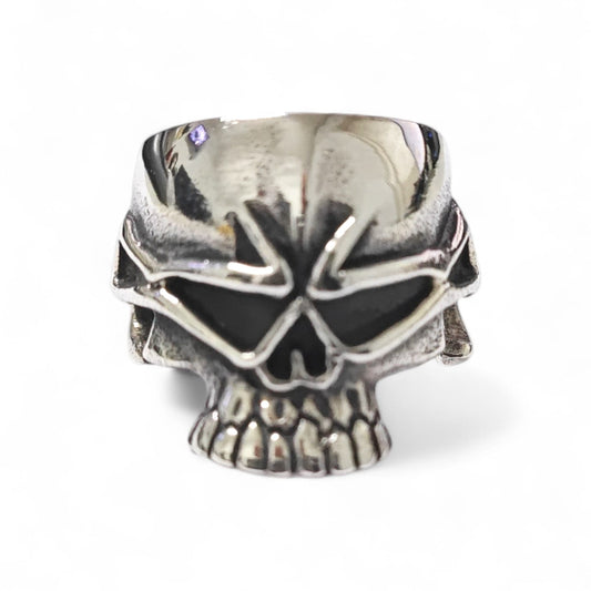 Anello Teschio Harley Davidson in Argento 925 mis 18