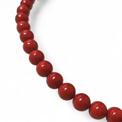 Filo di Corallo Rosso Moro Mediterraneo EX 9,5/10 mm