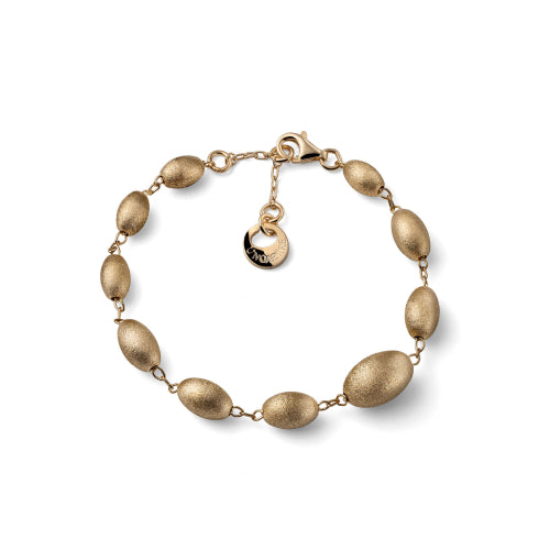 Bracciale in argento dorato satinato Unoaerre Ref. 6662