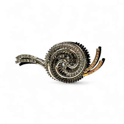Anello Lumaca con Diamanti Collezione S. Dalì