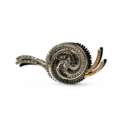 Anello Lumaca con Diamanti Collezione S. Dalì