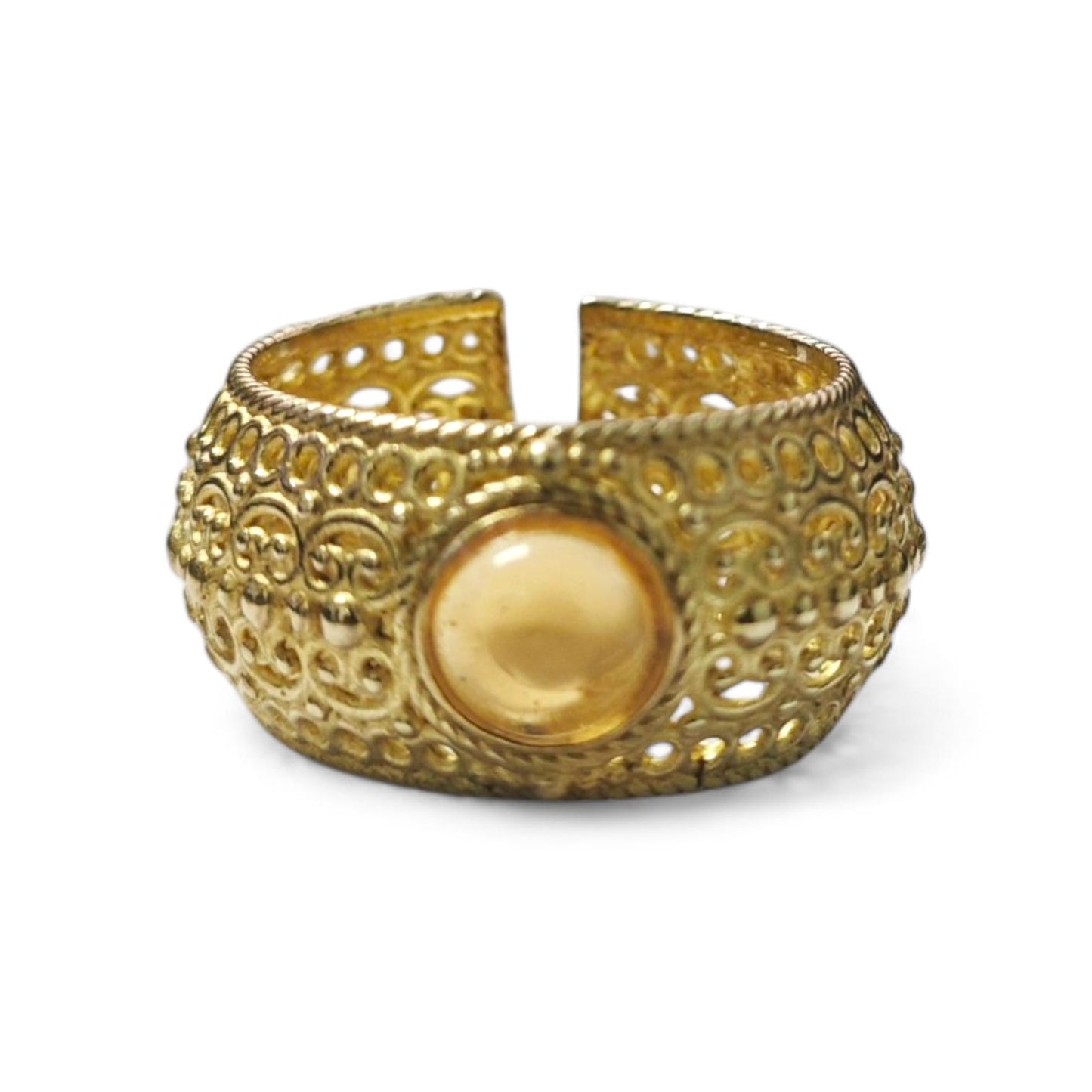Anello in Argento con Tormalina Centrale