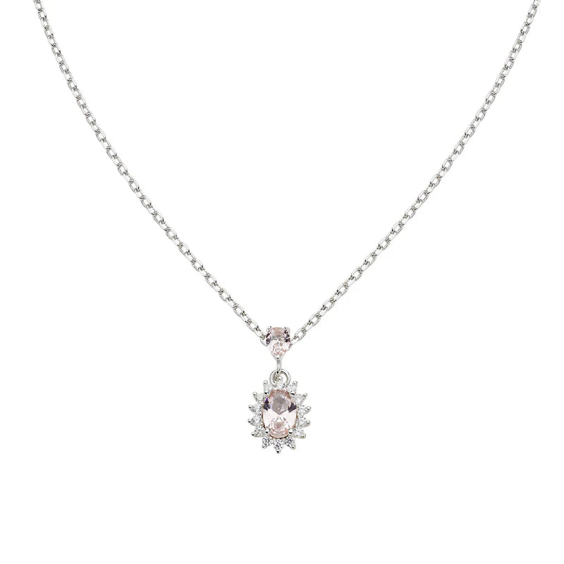 Collana Mini Royal Lady con Morganite Ref. CLLDPBBMO1