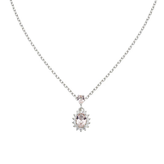 Collana Mini Royal Lady con Morganite Ref. CLLDPBBMO1