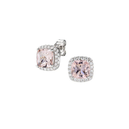 Orecchini Lady con Morganite Taglio Radiant Ref. EQUABBMOZ
